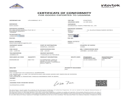 烏干達(dá)COC/PVOC認(rèn)證|烏干達(dá)COC/PVOC清關(guān)認(rèn)證
